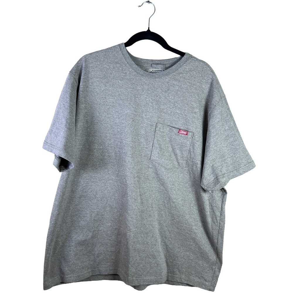 Coleman Pocket T-Shirt Men's 2XL Heather Gray Gorpcore Workwear